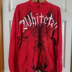 Mens zip down sweatshirt